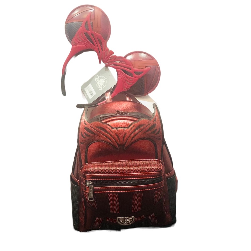 Scarlet witch loungefly backpack and ears - Picture 2 of 2